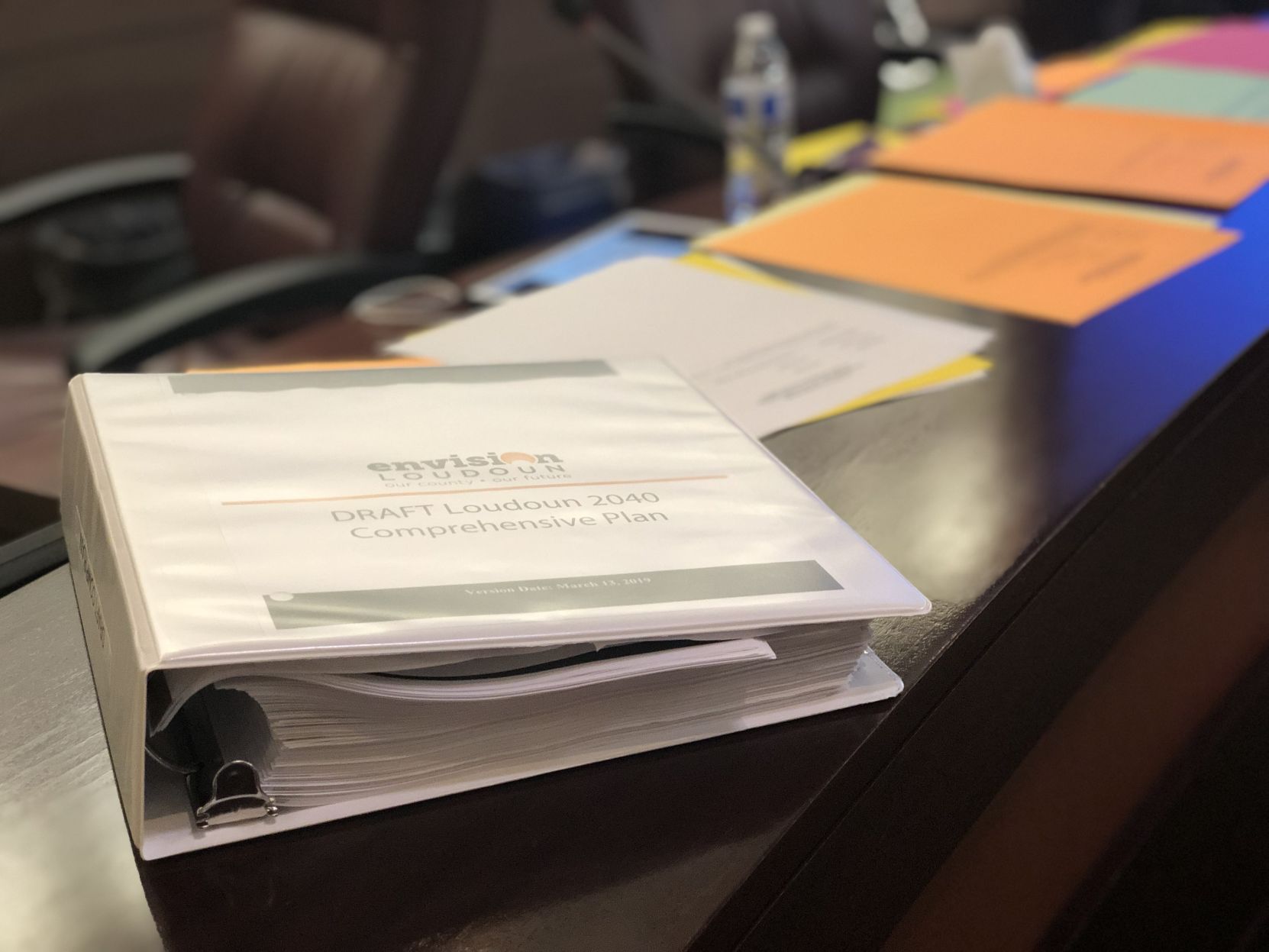2019 Comprehensive Plan | Motions, Draft Plan